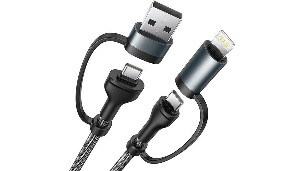 4 in 1 lightning usb c 60w