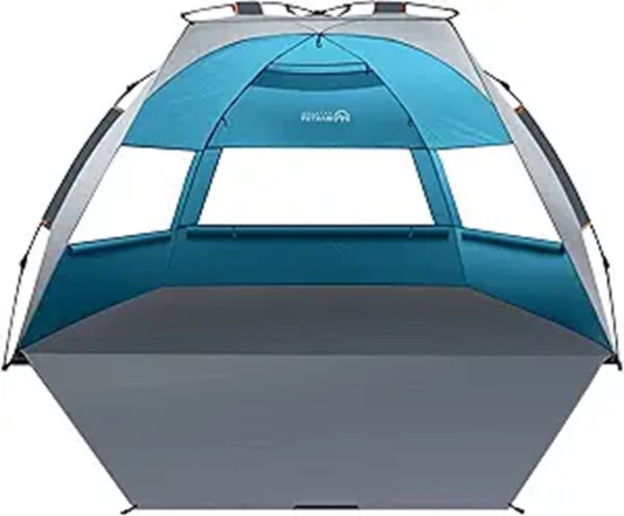 4 person sandbag beach tent