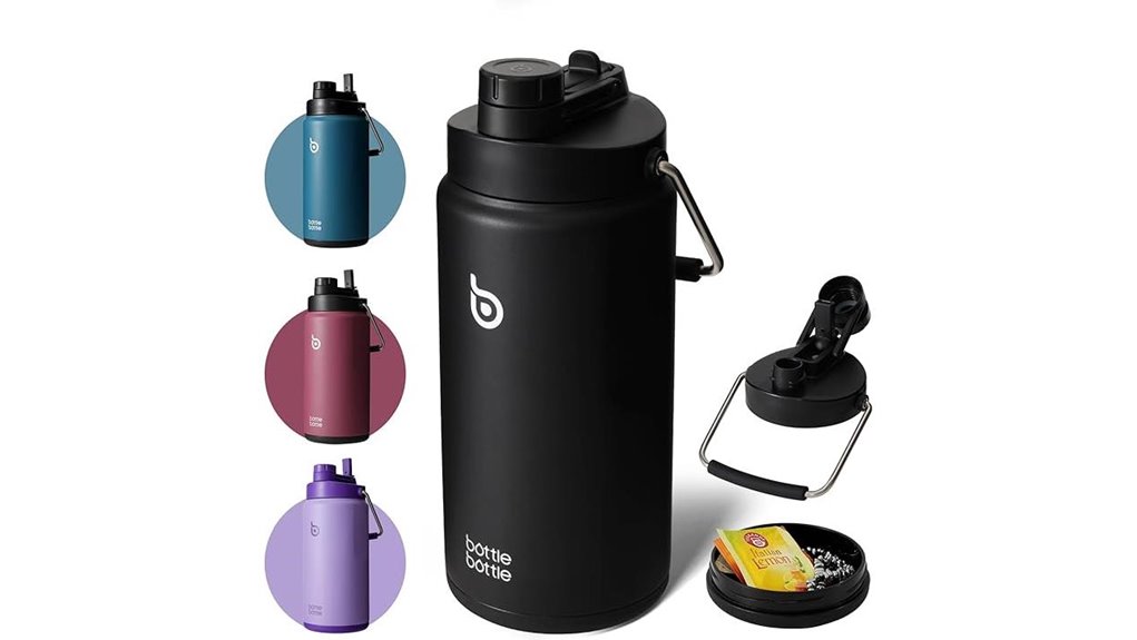 64oz insulated dark growler
