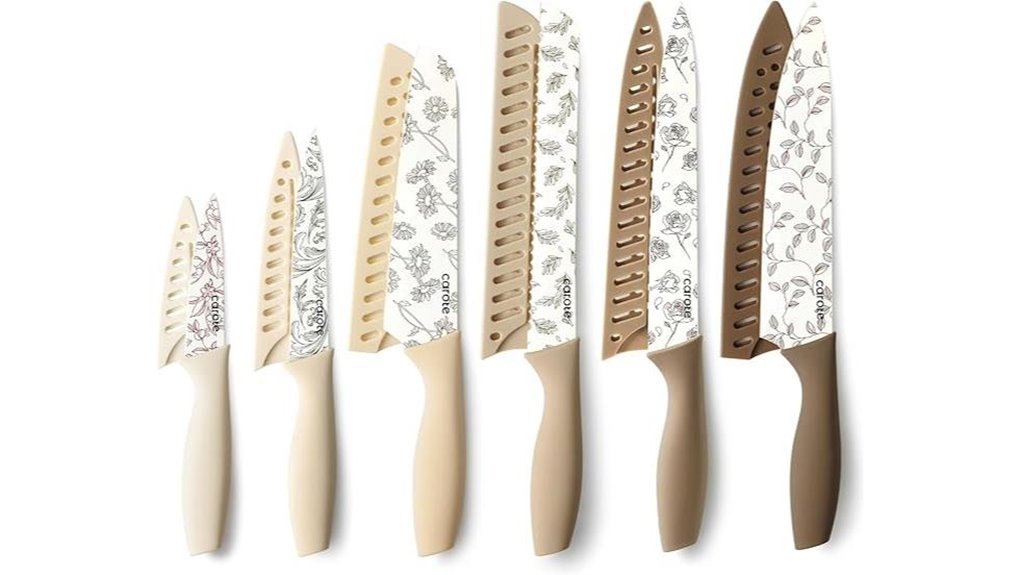 carote 12 piece stainless set