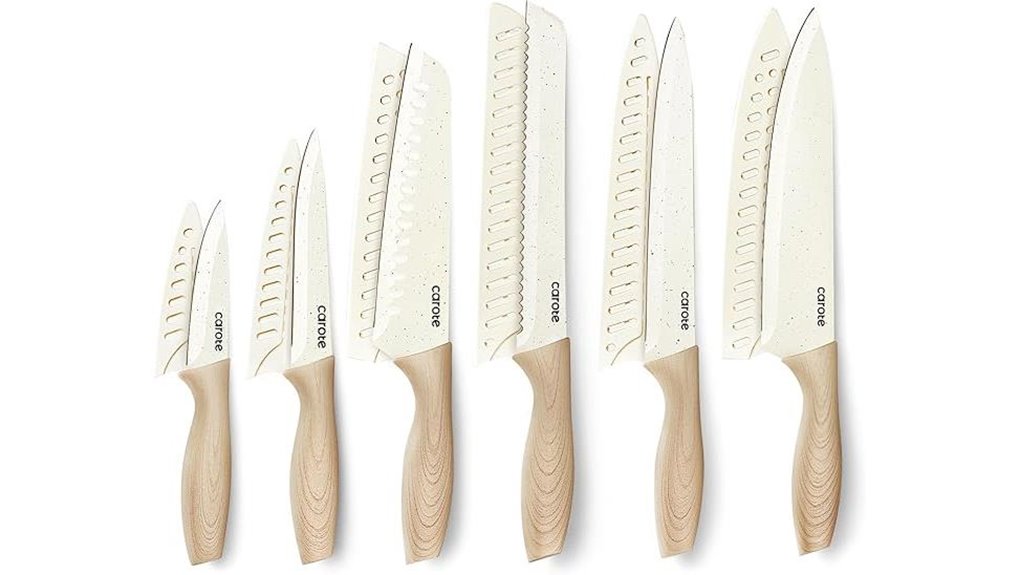 carote 12pcs knife set