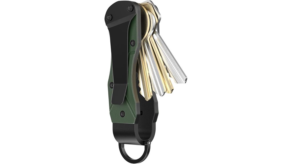 compact tactical key organizer