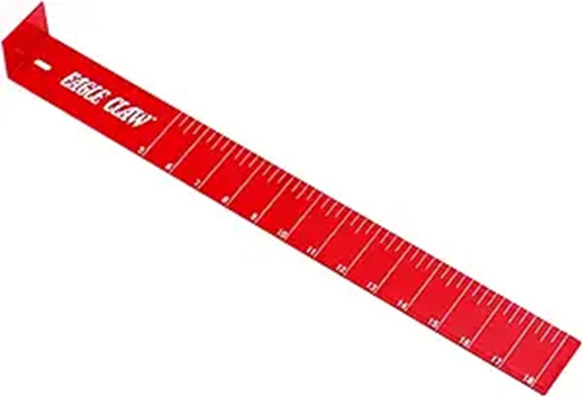 eagle claw measuring board