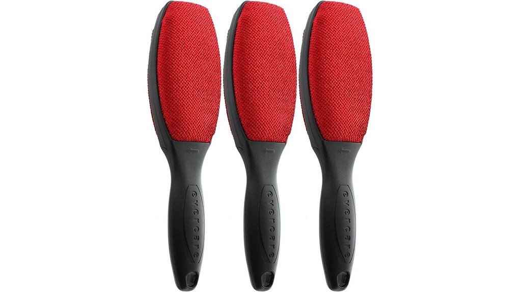 evercare double sided lint brush