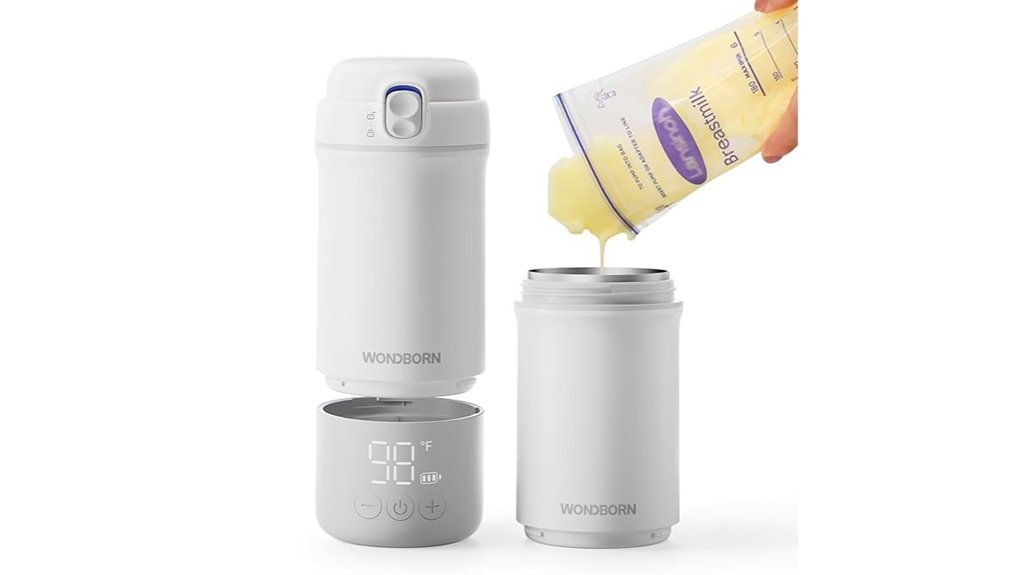 fast 8 charge milk warmer