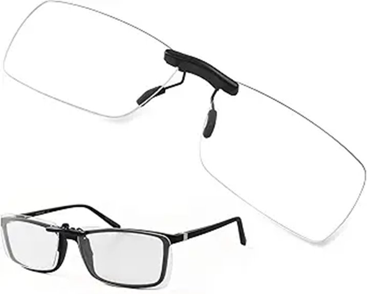 fonhcoo clip on blue glasses