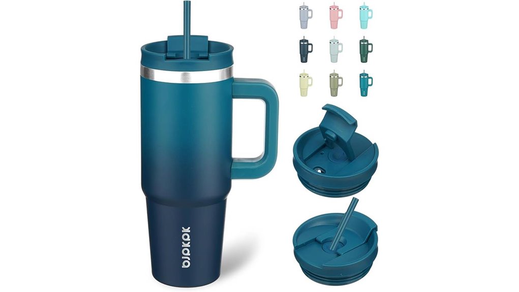 insulated indigo 30oz tumbler
