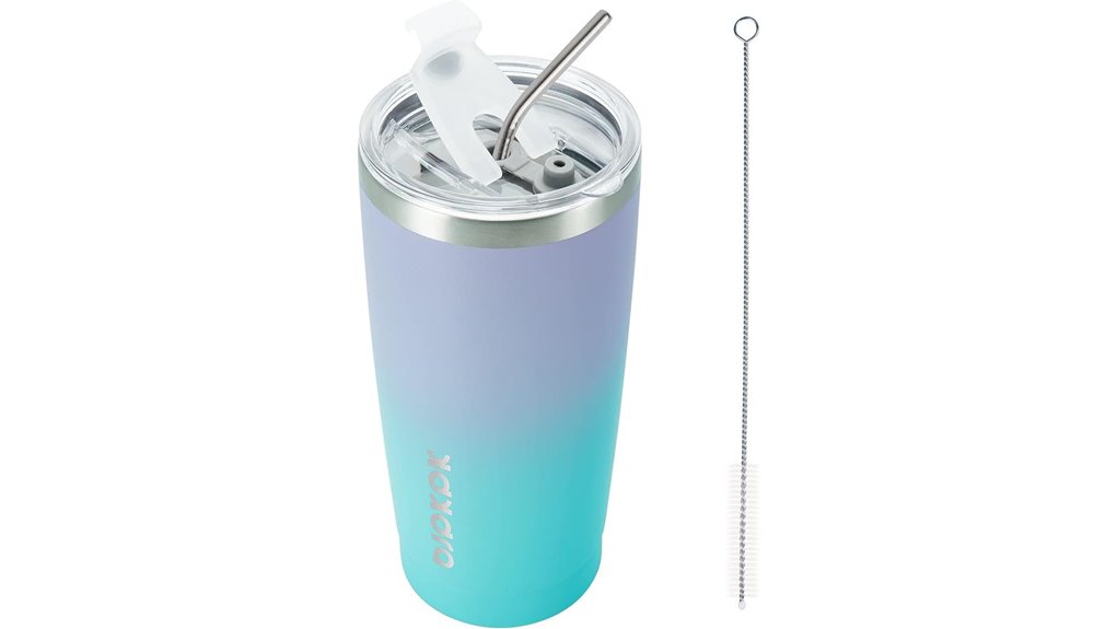 insulated stainless tumbler set