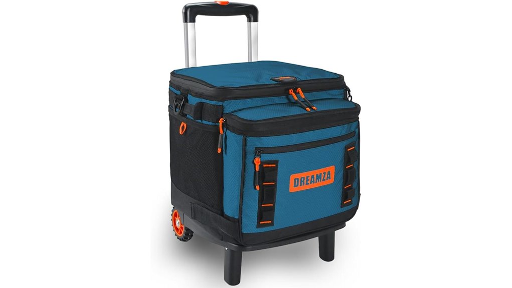leakproof all terrain wheeled cooler