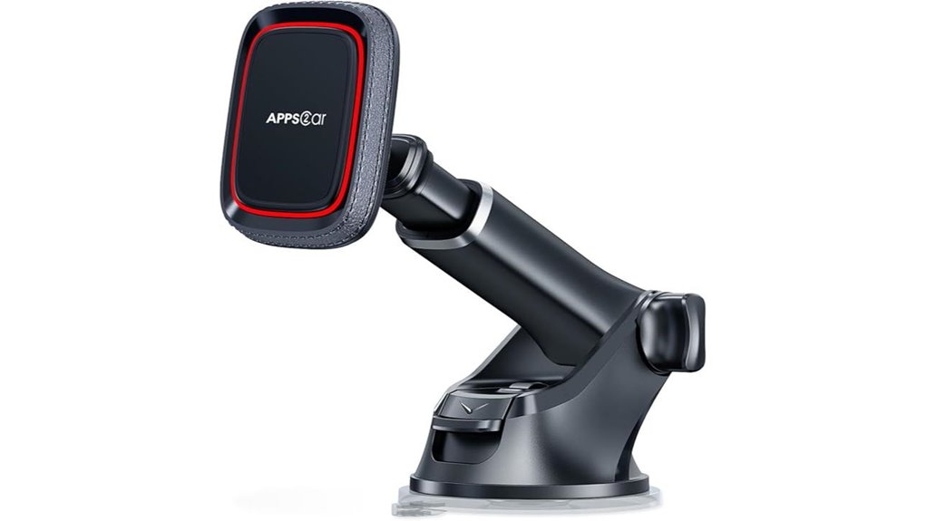magnetic suction phone mount