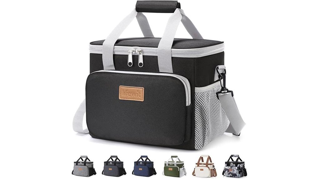 medium insulated 12 can bag