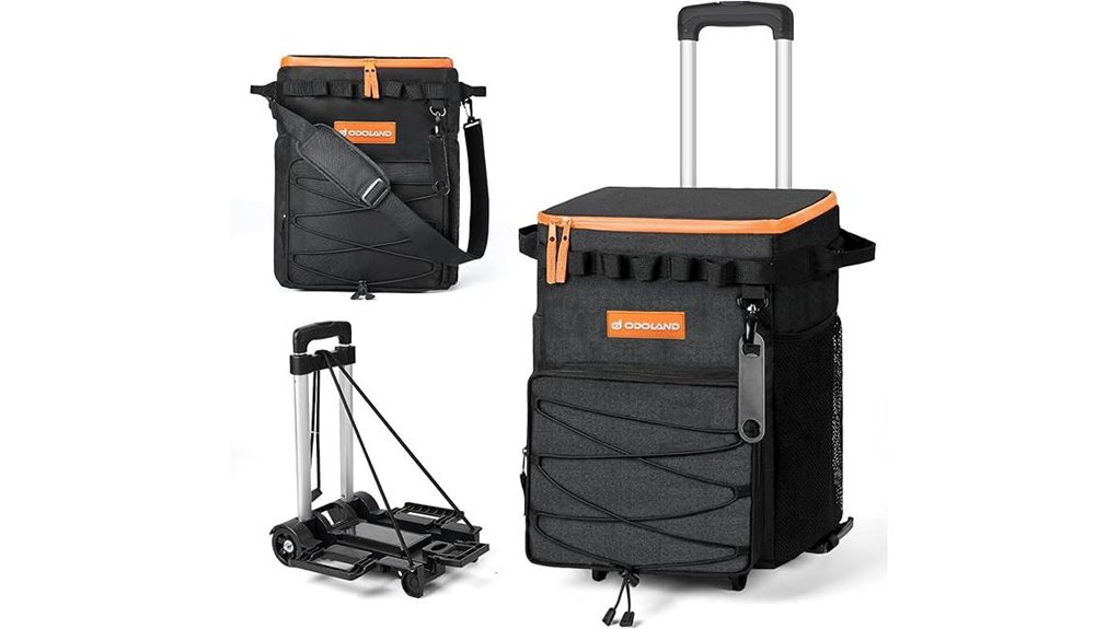 odoland 48 72 rolling cooler