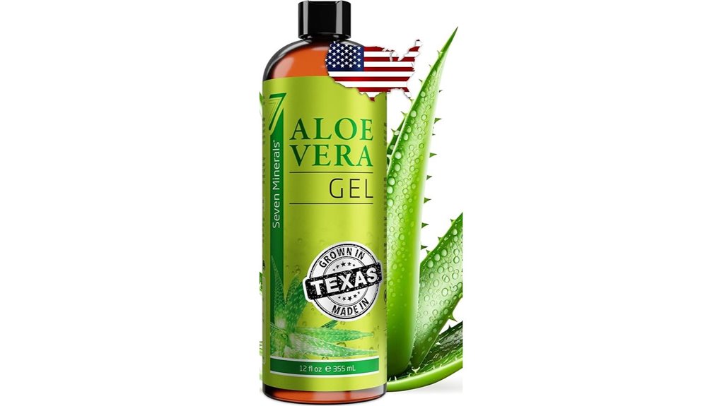 organic vegan aloe gel