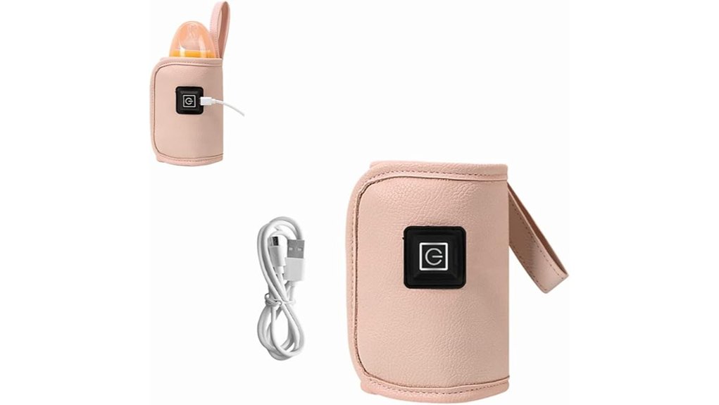 pink usb milk heater