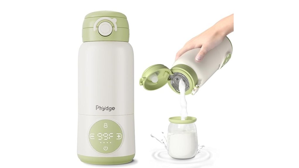 portable 15 oz bottle warmer