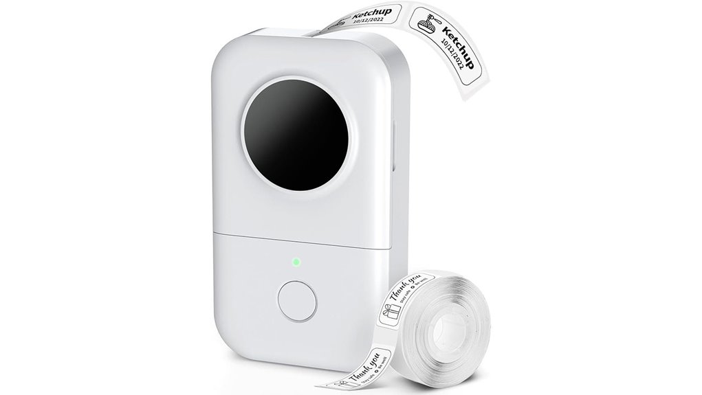 portable bluetooth label maker