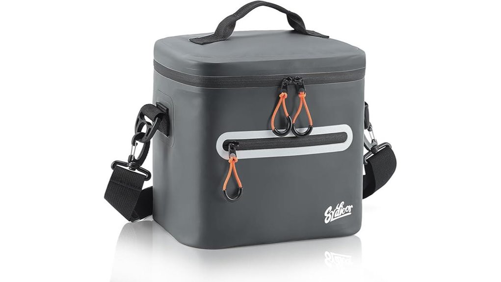 soft sided waterproof lunch cooler