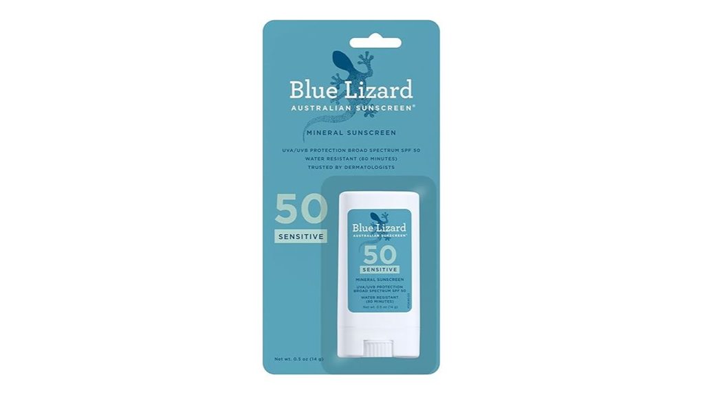 spf 50 blue lizard