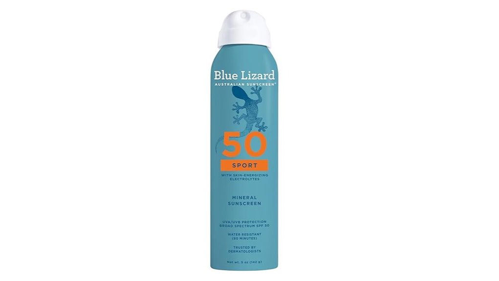 sport mineral sunscreen spray