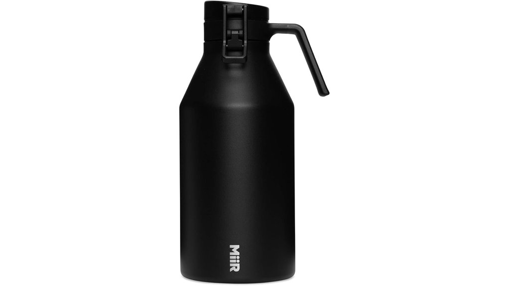 stainless vacuum beer growler