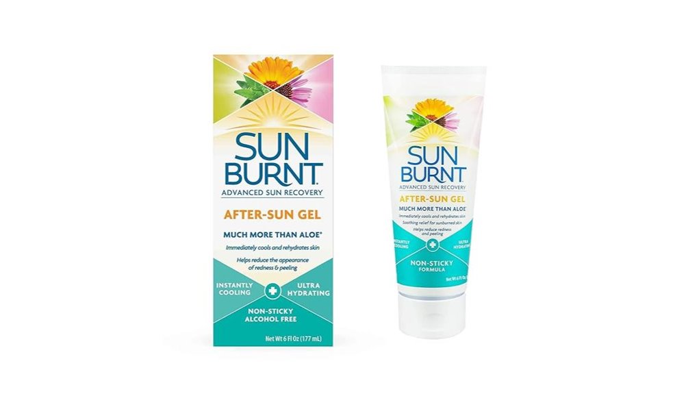 sunburnt 6 ounce hydrating gel