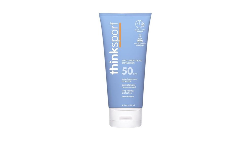 thinksport 50 reefsafe sunscreen