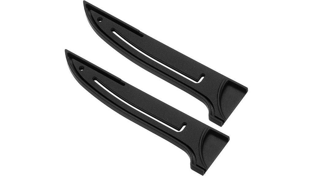 universal black knife covers