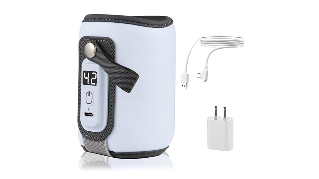 usb powered five speed milk warmer