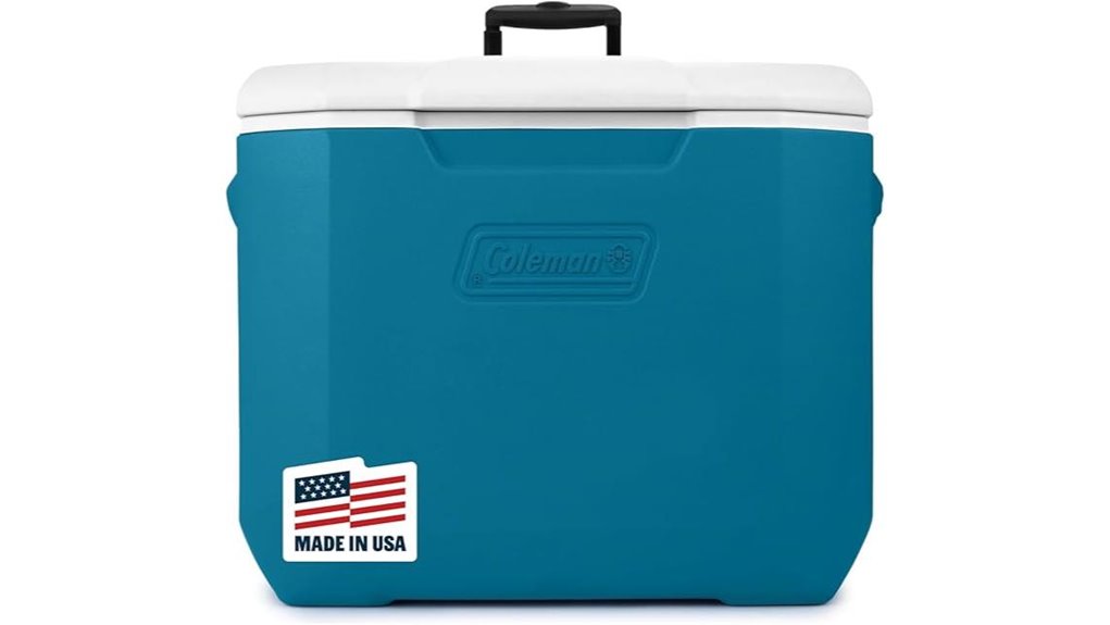 wheeled ice retaining cooler
