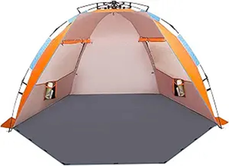 x large 4 person beach tent